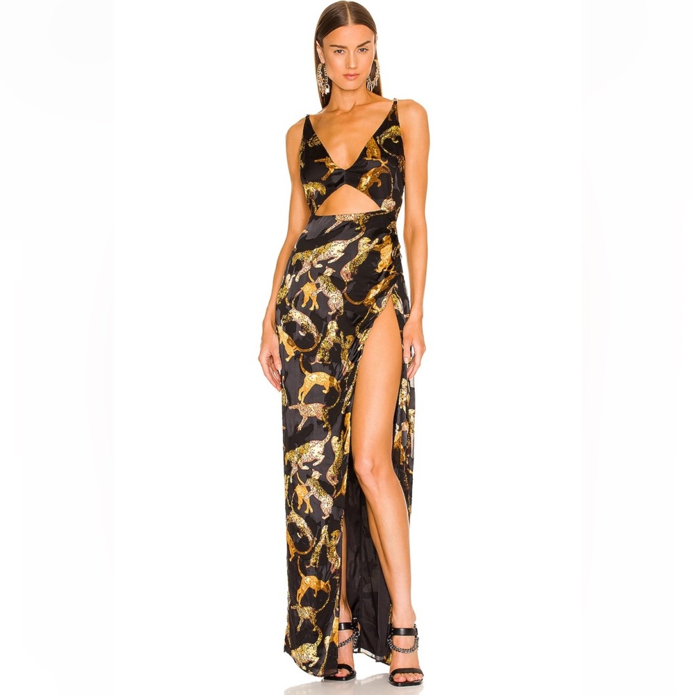 Celeste Maxi Dress Dundas X Revolve size small worn once